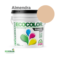 Pintura ECOACRILICO MATE 1 Galón Almendra