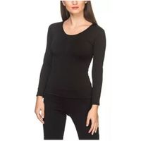 Polo Calentador Negro para Mujer