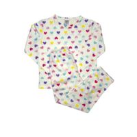 PIJAMA NIÑA CORAZONES