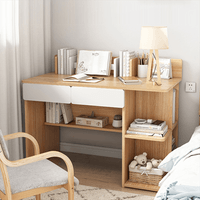 Escritorio Moderno Karin Marrón Claro R&R MUEBLES