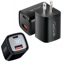 Cargador de Pared CARGA RAPIDA PD33W QC3.0 Usb 3.0 Tipo C NETCOM
