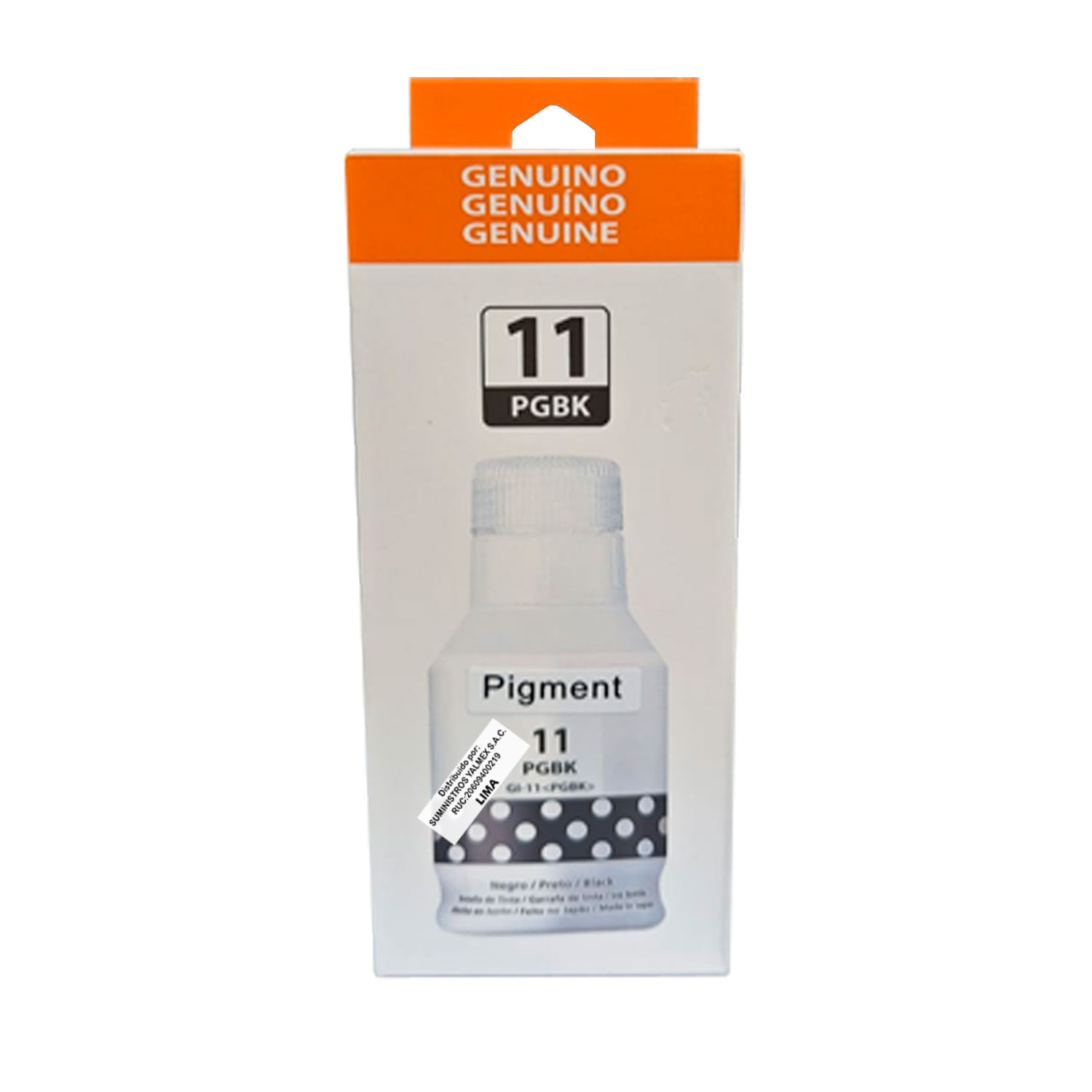 Tinta Compatible GI11BK Negro para Canon