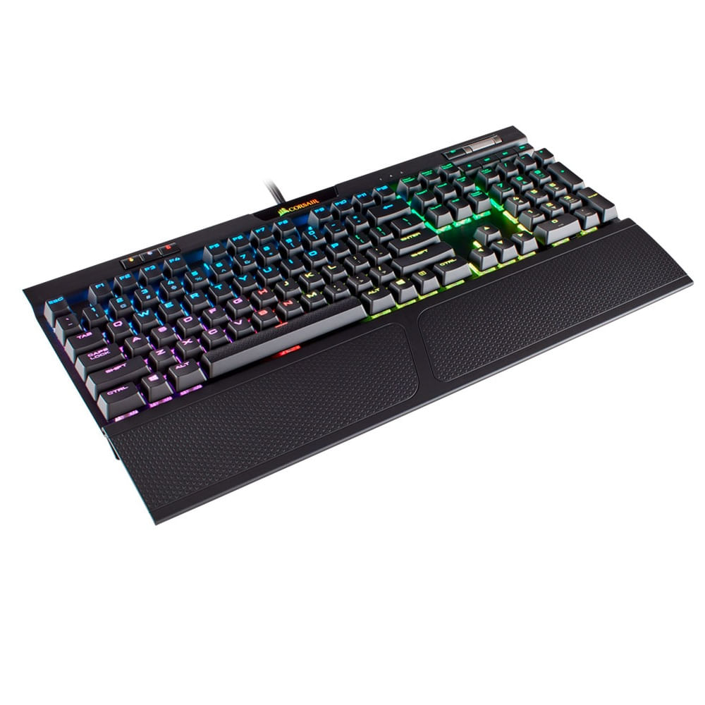 Teclado Gamer Corsair K70 RGB MK2 Cherry MX Red Mecanico Español USB CH-9109010-SP