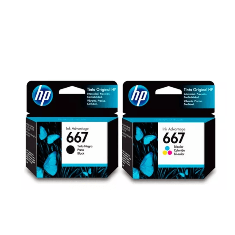 Pack de Tintas HP 667