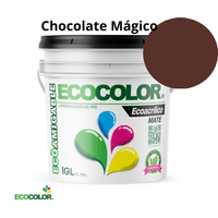 Pintura ECOACRILICO MATE 1 Galón Chocolate Mágico