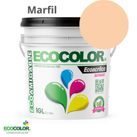 Pintura ECOACRILICO SATINADO 1 Galón Marfil