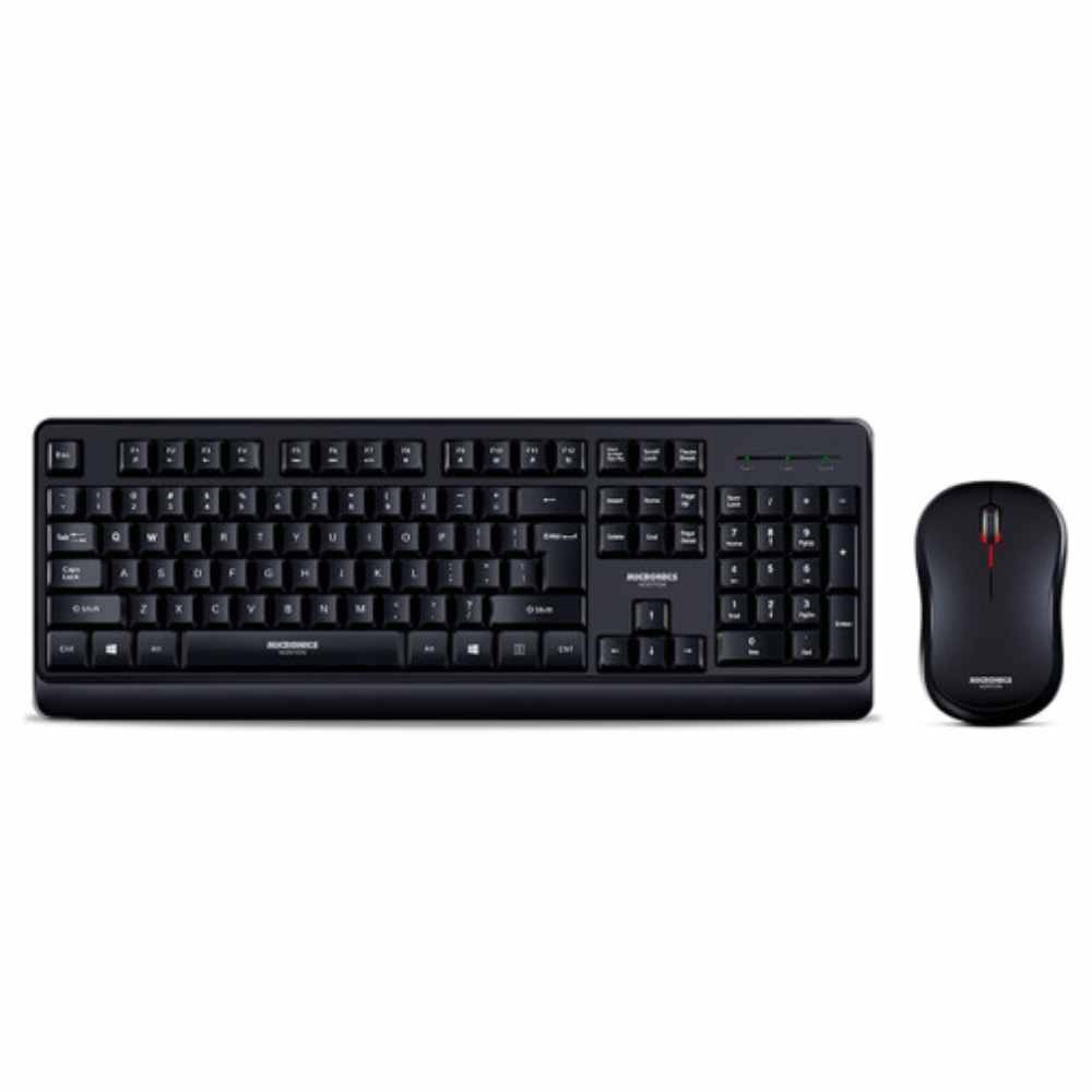 Kit Teclado y Mouse Micronics Norton MIC T100 Negro USB