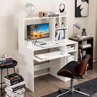 Escritorio Moderno Rolo Blanco R&R MUEBLES