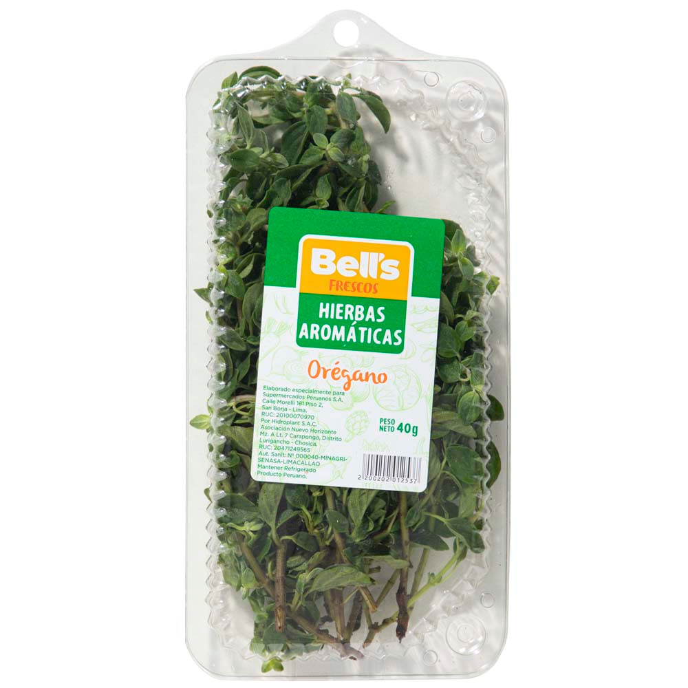 Orégano BELL'S Bolsa 50g aprox.