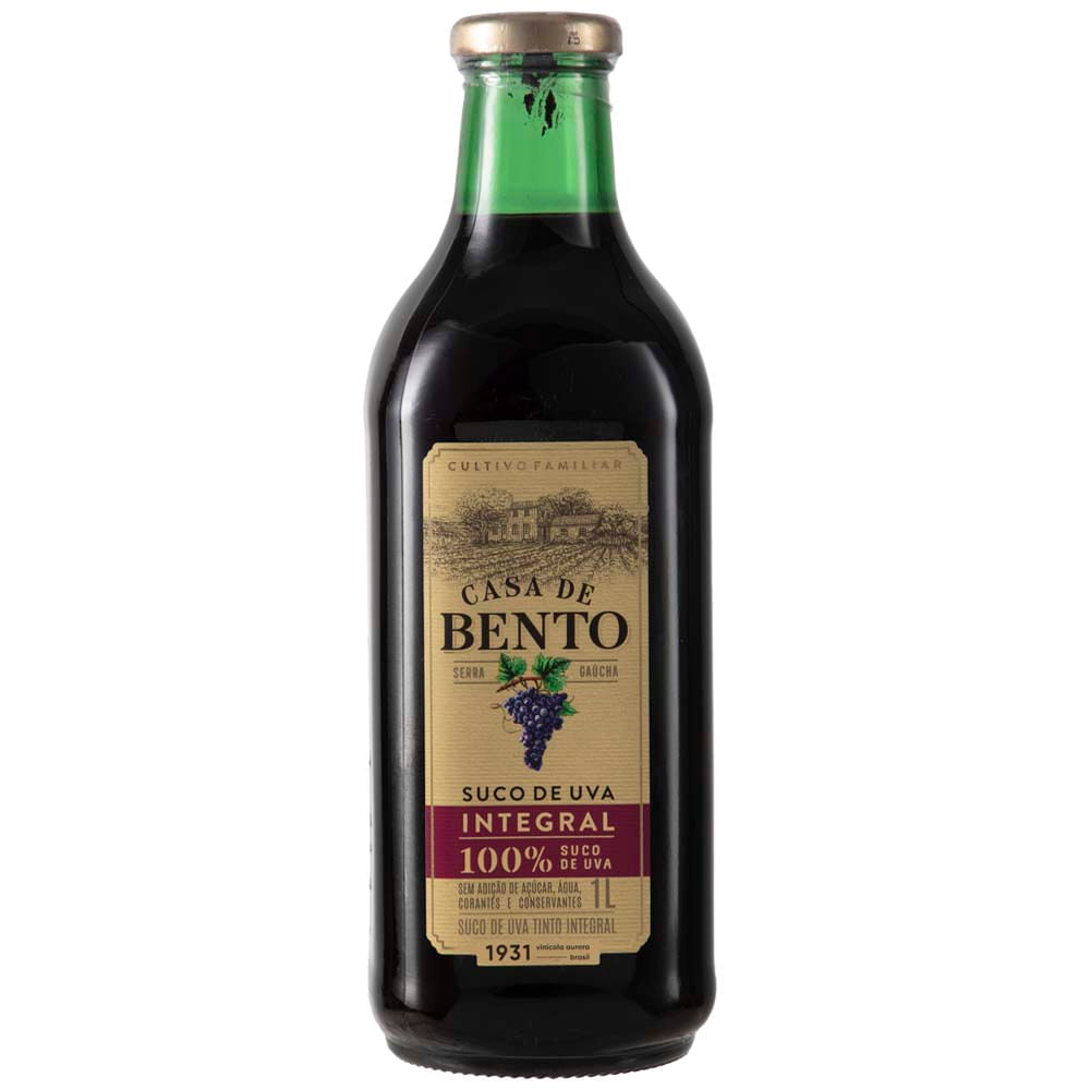 Jugo Uva CASA DE BENTO Botella 1L