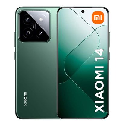 Celular XIAOMI 14 Jade Green 12GB RAM 512GB ROM EU