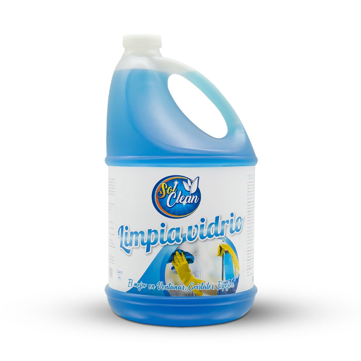 Limpiavidrio Sol Clean 4 Lt Aroma Lavanda