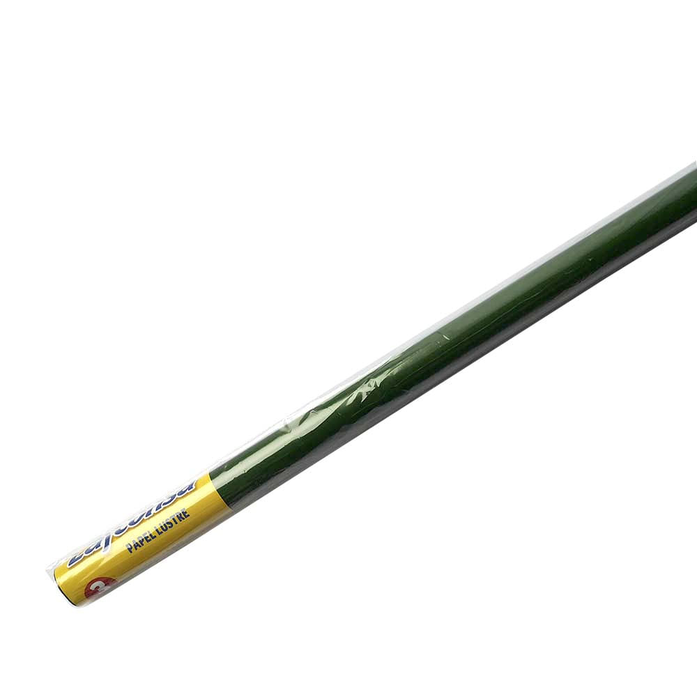 Papel Lustre LAYCONSA Verde Oscuro Rollo 3un