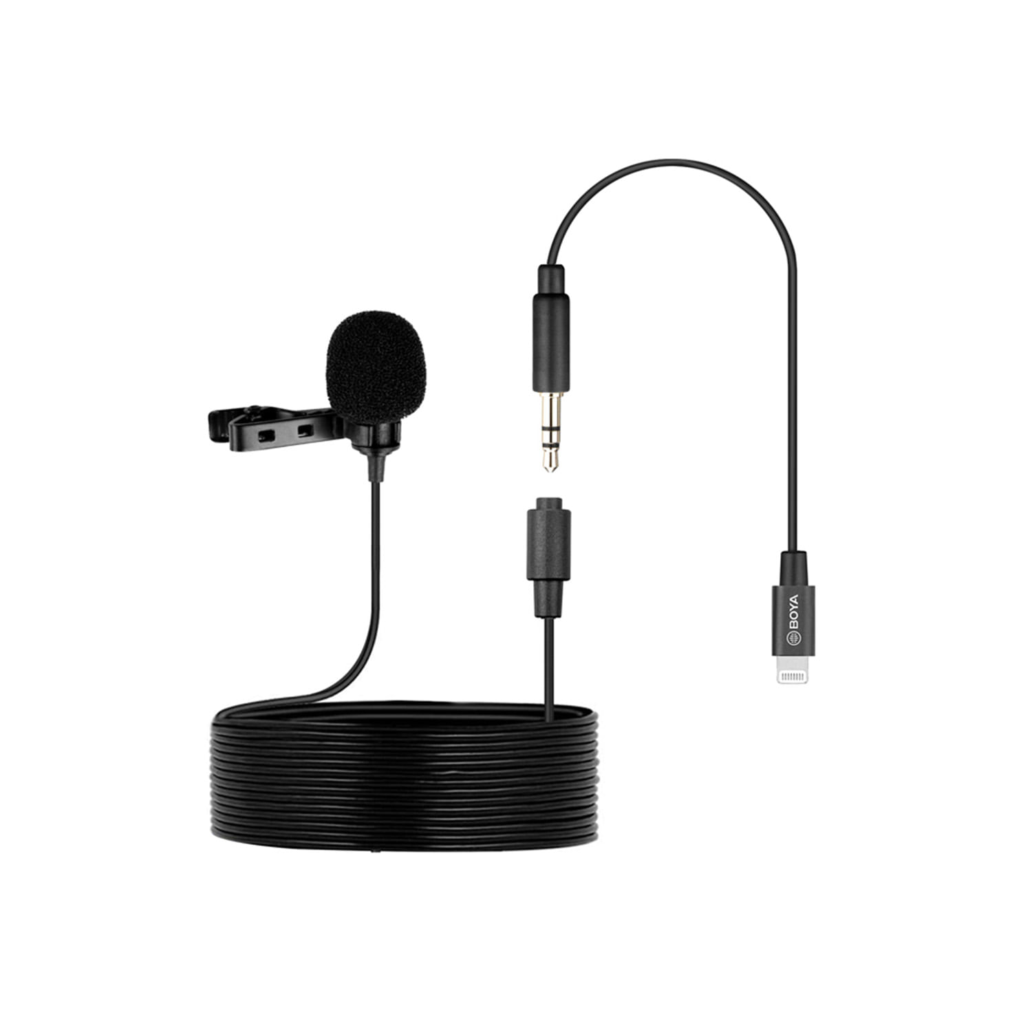 Micrófono Boya BY M2 para iOS Lightning