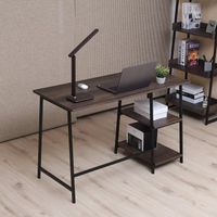 Escritorio Minimalista Industrial Martínez Marrón R&R MUEBLES