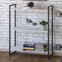 Estante Industrial Igor color Blanco TU MESITA 3 repisas