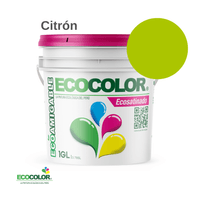 Pintura ECOSATINADO 1 Galón Citrón