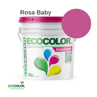 Pintura ECOSATINADO 1 Galón Rosa Baby