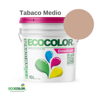 Pintura ECOSATINADO 1 Galón Tabaco Medio