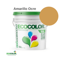 Pintura MATE 1 Galón Amarillo Ocre