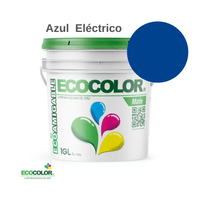 Pintura MATE 1 Galón Azul Eléctrico