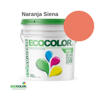 Pintura MATE 1 Galón Naranja Siena