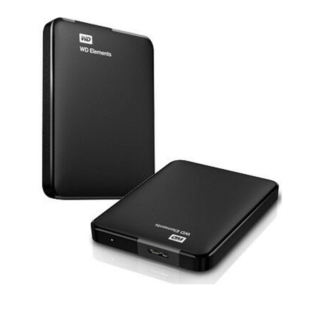 Disco Duro Western Digital Elements Portable 5TB Externo USB WDBU6Y0050BBK-WESN