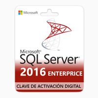 Licencia Microsoft SQL Server 2016 Enterprice