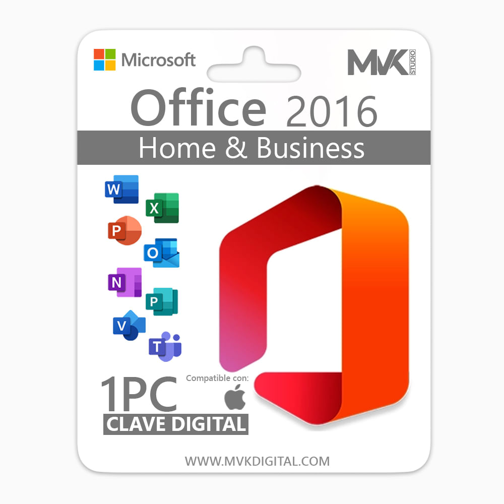 Microsoft Office 2016 Home and Business
