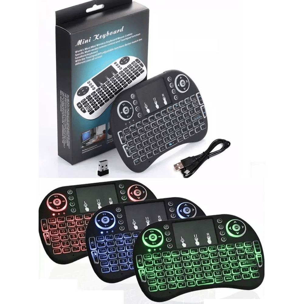 Mini Teclado Inalámbrico USB Universal Hasta 10m