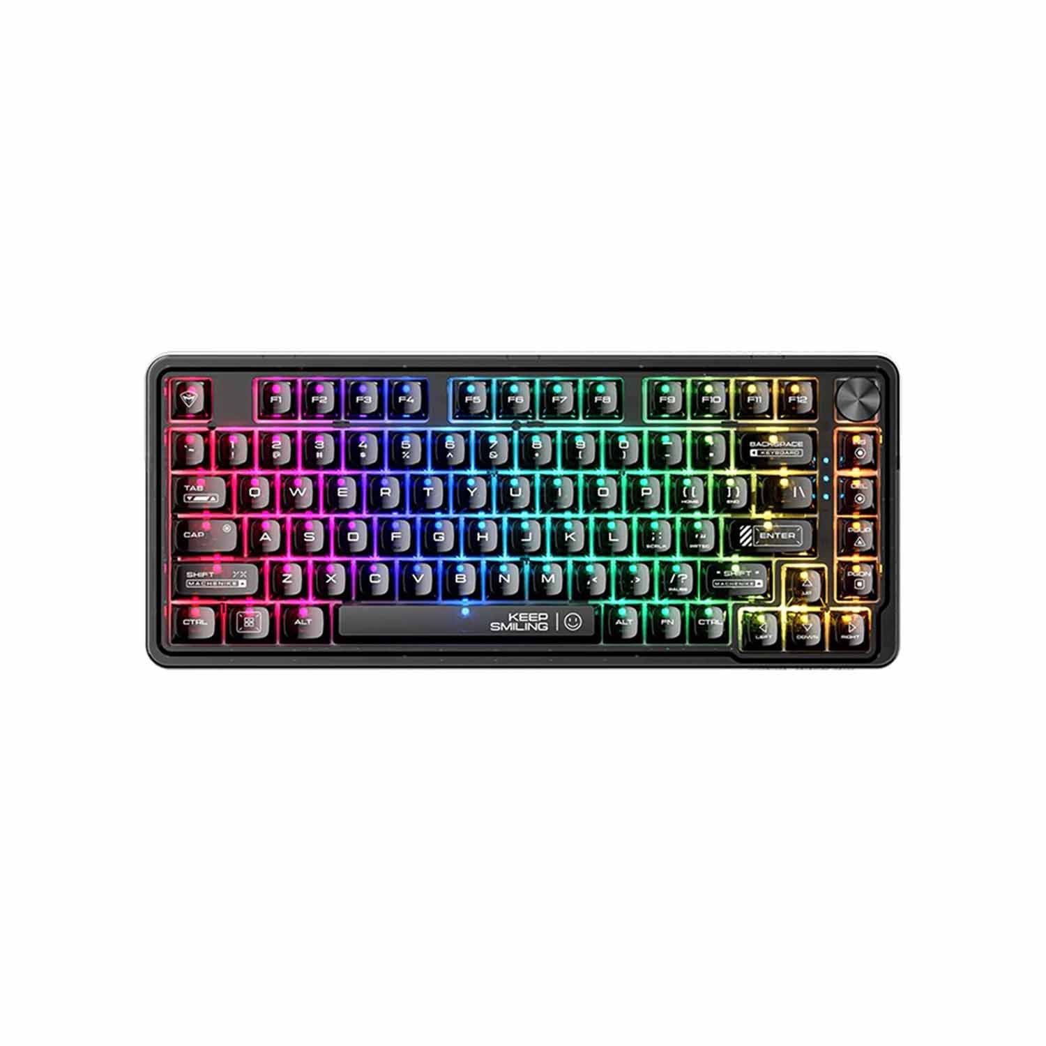 Teclado Gamer Machenike K500F-Rgb Switch Outemu Crystal Usb K500F-B81 Black