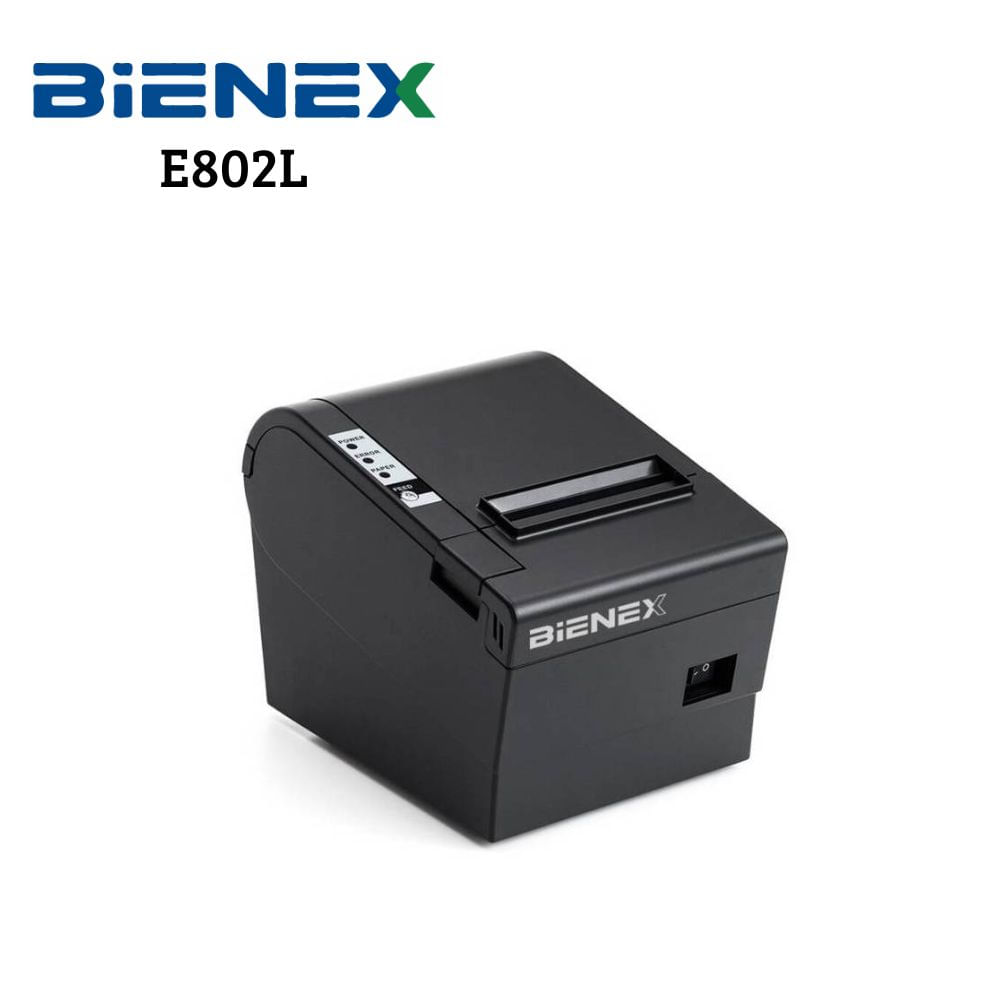 Impresora ticketera térmica Bienex 80MM con interfaz USB + Ethernet (LAN)