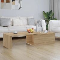 Mesa de Centro Expandible Lucero Color Duna TU MESITA