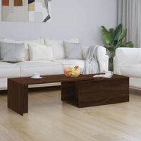 Mesa de Centro Expandible Lucero Color Marrón TU MESITA