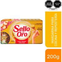 Margarina SELLO DE ORO Barra 200g