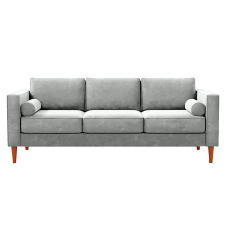 Sofa Bellamy Mavisac Color Plata - Ultra Cuero