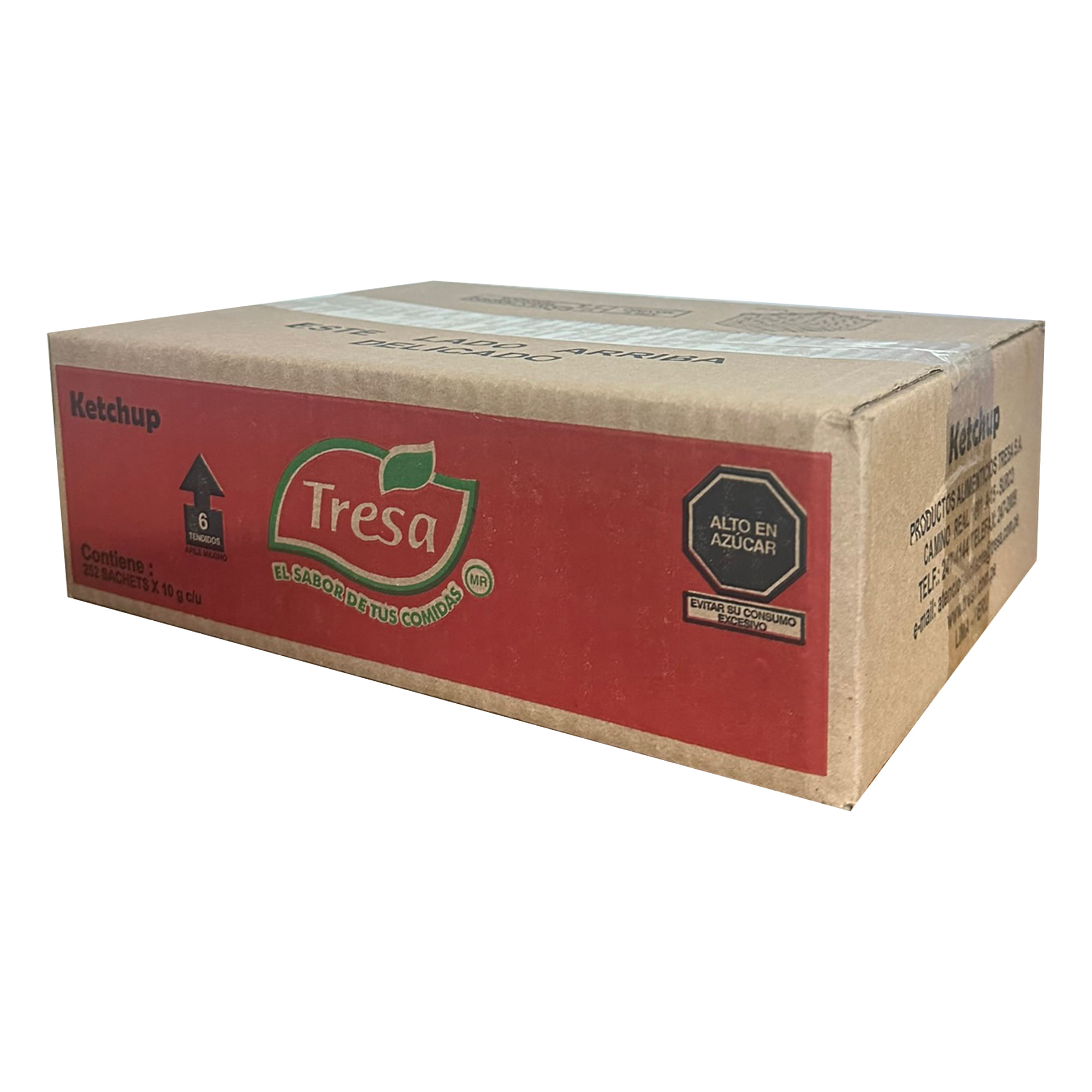 Ketchup TRESA Sachet Caja 252g
