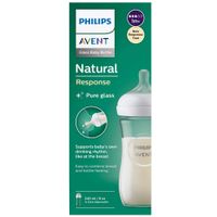 Biberon Natural 3.0 Vidrio AVENT 8oz 1pieza