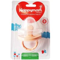 Chupón Ortodontico Silicona HAPPYMAM 0-6M Niña
