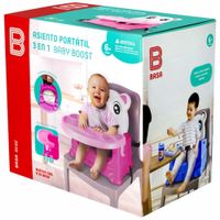 Silla de Comer para Bebé BASA 3 en 1 Baby Boost Color Celeste
