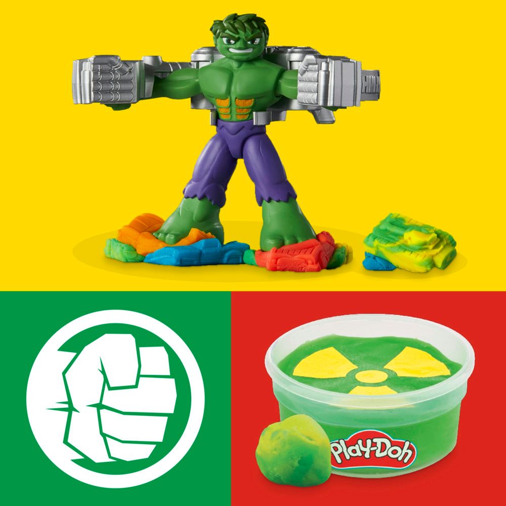 PLAY DOH Jumbo Smashing Hulk | plazaVea - plazaVea PRD