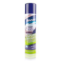 Espuma Limpiadora BINNER para Tapicería/Telas/Alfombras en Aerosol 400ml