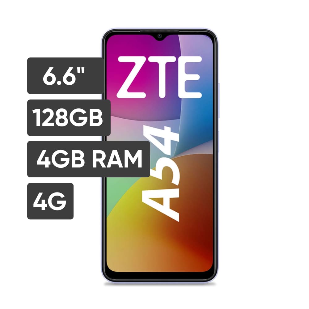 Smartphone ZTE A54 6.6"" 4GB 128GB 13MP Lila