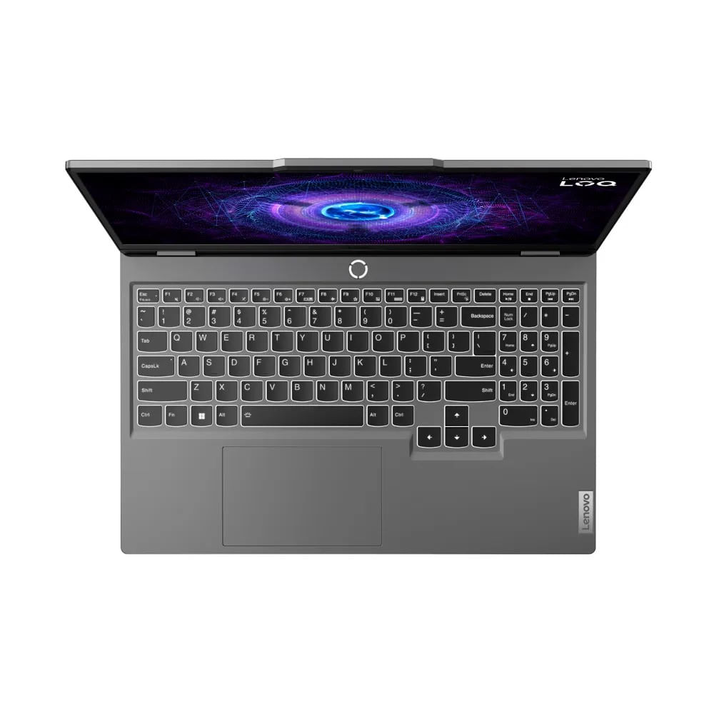 Laptop Lenovo LOQ Intel Core I5 12450HX 8GB 512GB SSD 15.6 FHD 4G video RTX 2050 window 11