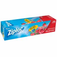 Bolsas conservadoras ZIPLOC Alimentos Paquete 20Un