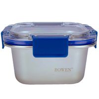 Táper Rectangular MEGA BOWEN 650ml Acero