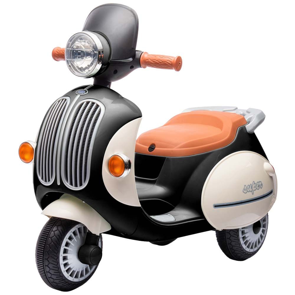 Moto a Batería Vintage Negro BABY KINGDOM J868-N
