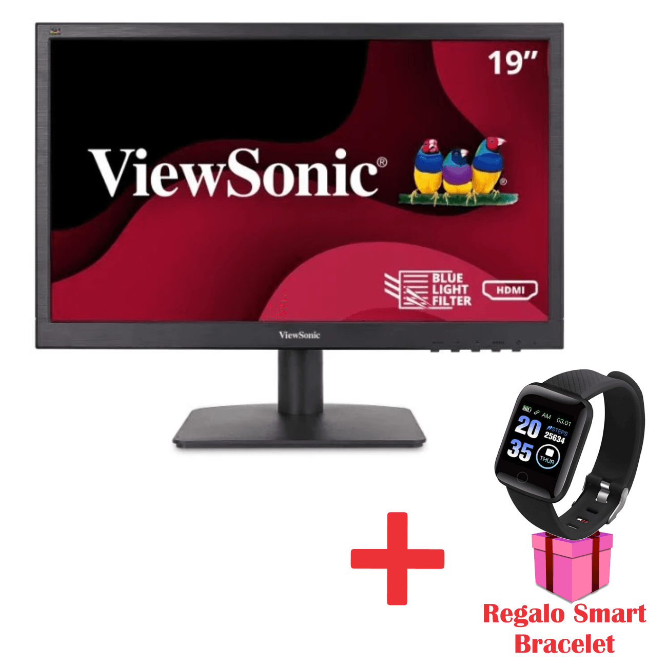 Monitor Viewsonic VA1903H 19"" Hd 5ms Flat