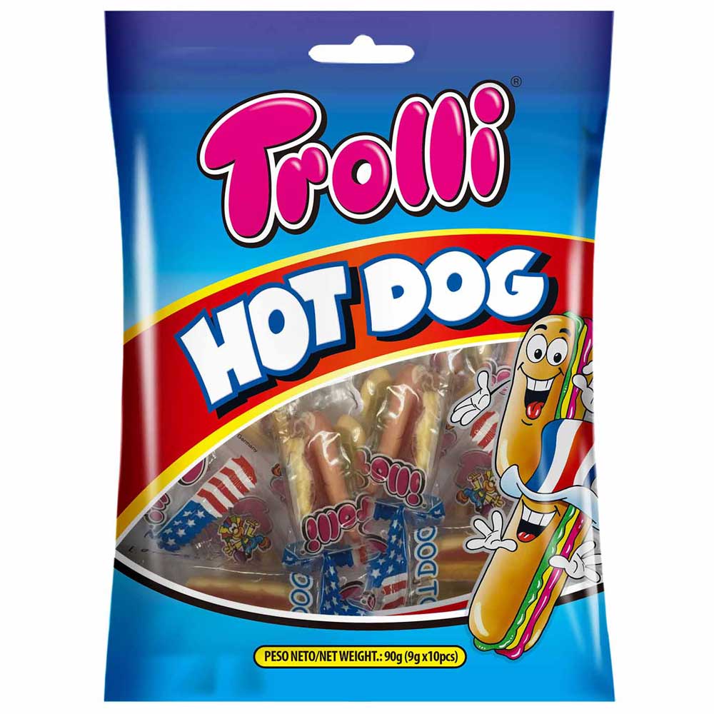 Hot Dog TROLLI Bolsa 90g