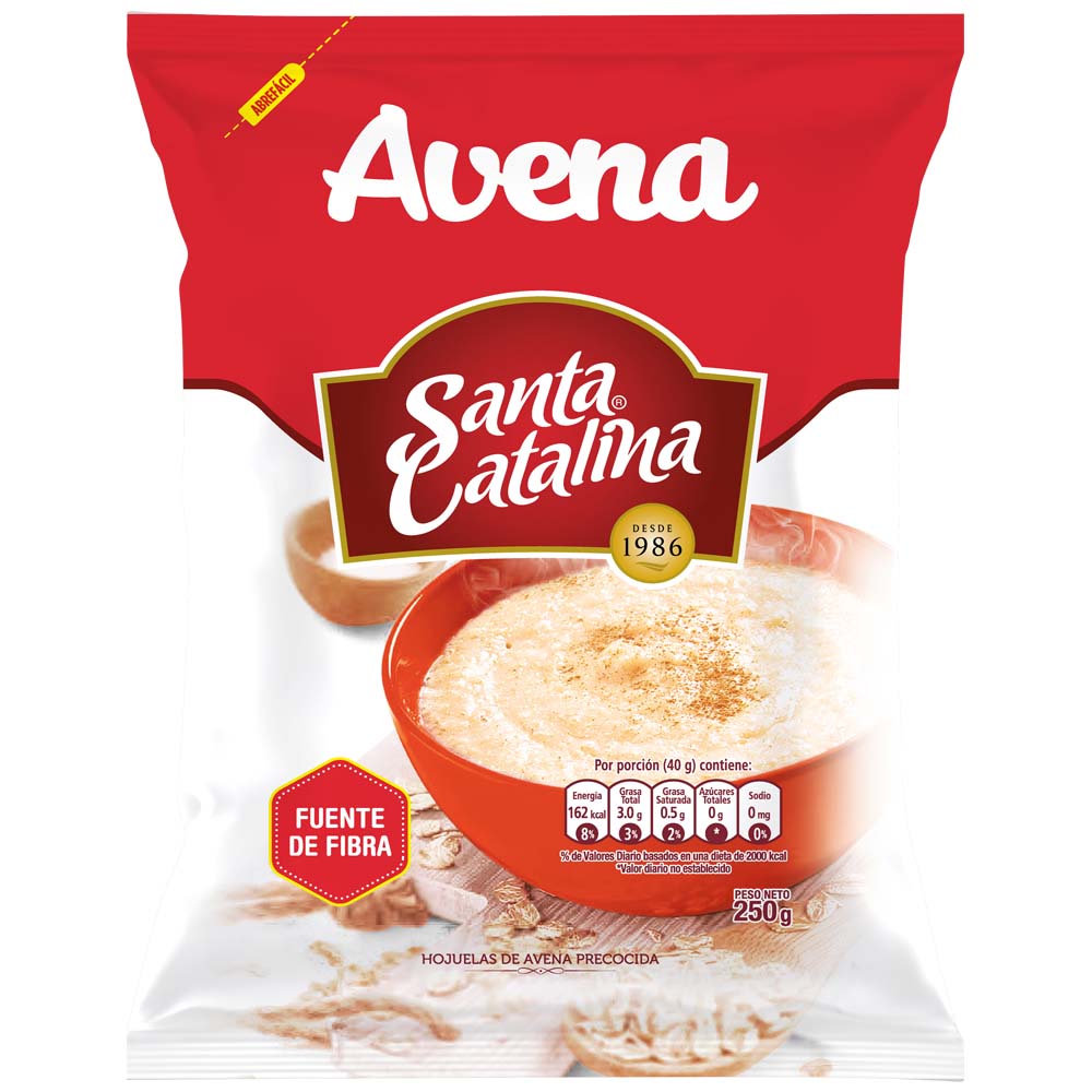 Avena Natural SANTA CATALINA Bolsa 250g